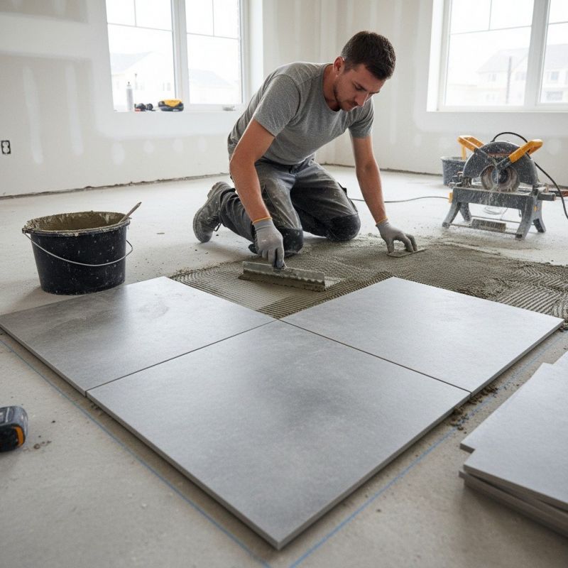 Tile Floor Replacement in Fredericksburg, VA