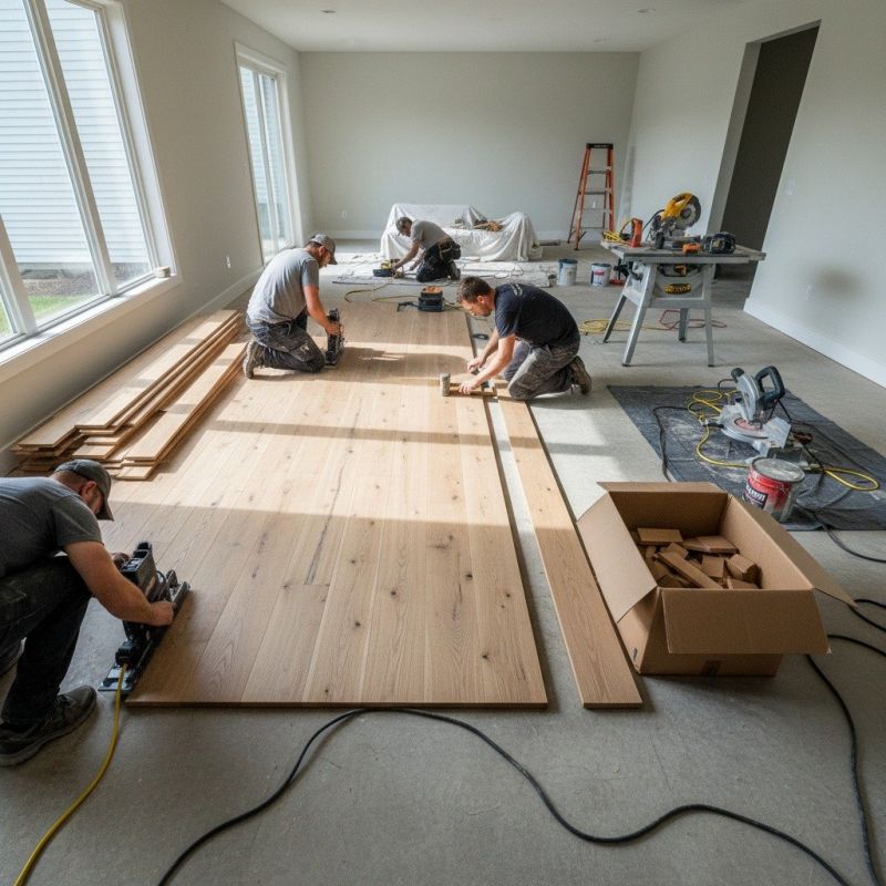 What To Expect During A Professional Wood Floor Installation